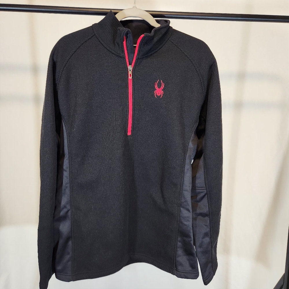 SPYDER Outbound Core Performance Pull Over Men Size XL Black